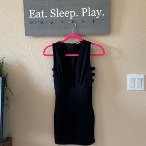 Tobi black LBD in used great condition size S